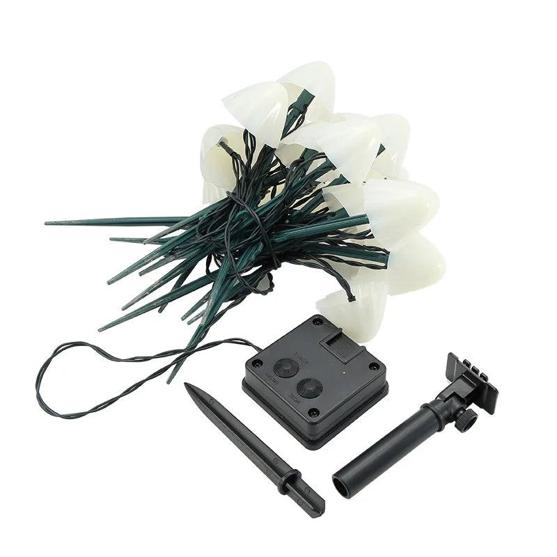 LUMINA MUSHROOM - Solar-powered LED mushroom lights for a magical garden atmosphere