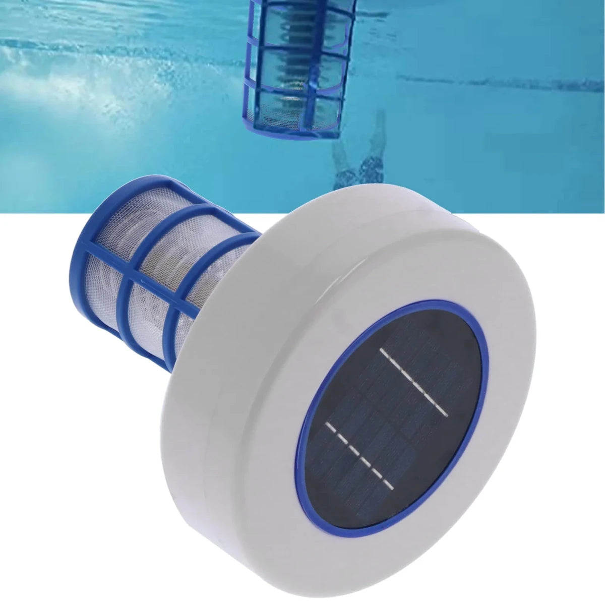 Solarbetriebener Poolreiniger - Umweltfreundliche Poolreinigung ohne Chemikalien 0