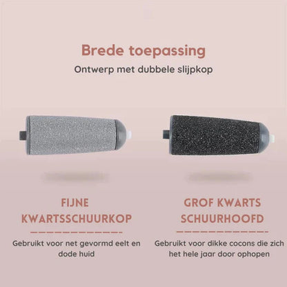 Pediluxe - Elektrisches Fußpflegegerät mit Dual-Speed-Motor für glatte Füße-6