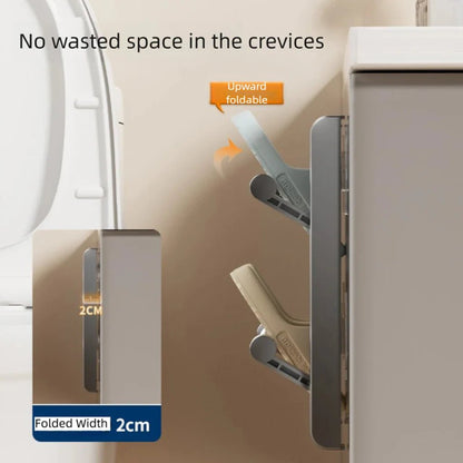 WANDORDNER – Wandmontiertes Schuhregal mit Ablauf für platzsparende Aufbewahrung