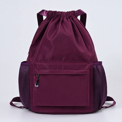 SportCord – Sportieve trekkoordrugzak met schoenenvak en vakken