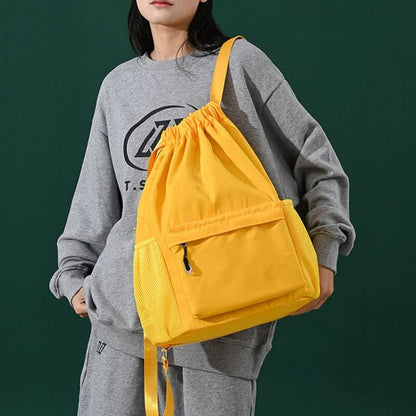 SportCord – Sportieve trekkoordrugzak met schoenenvak en vakken