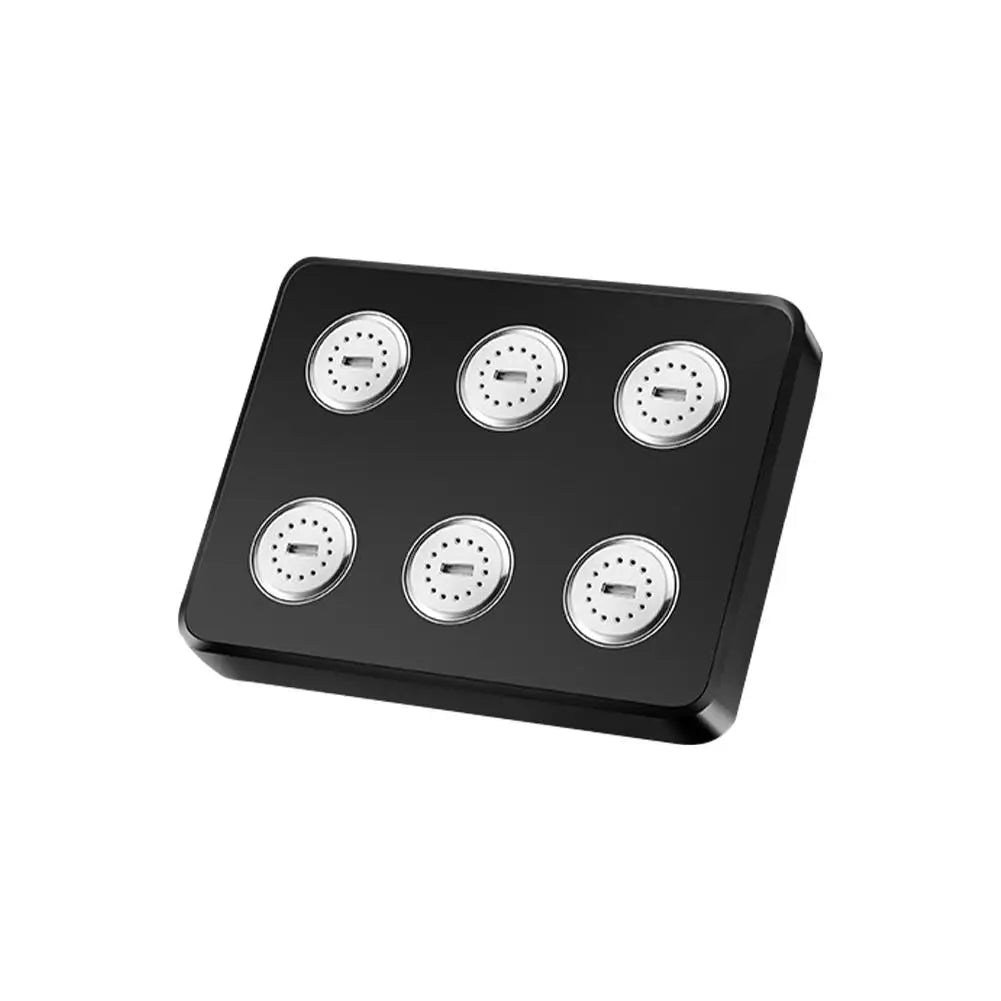 LUXSQUARE – 360° verstellbarer quadratischer Regenduschkopf für täglichen Komfort