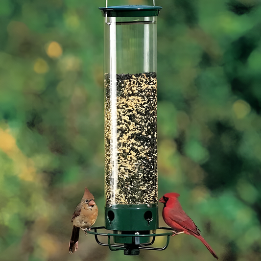NutriGuard – Eekhoornbestendig Vogelhuis met gewichtsgestuurde Voederdispenser