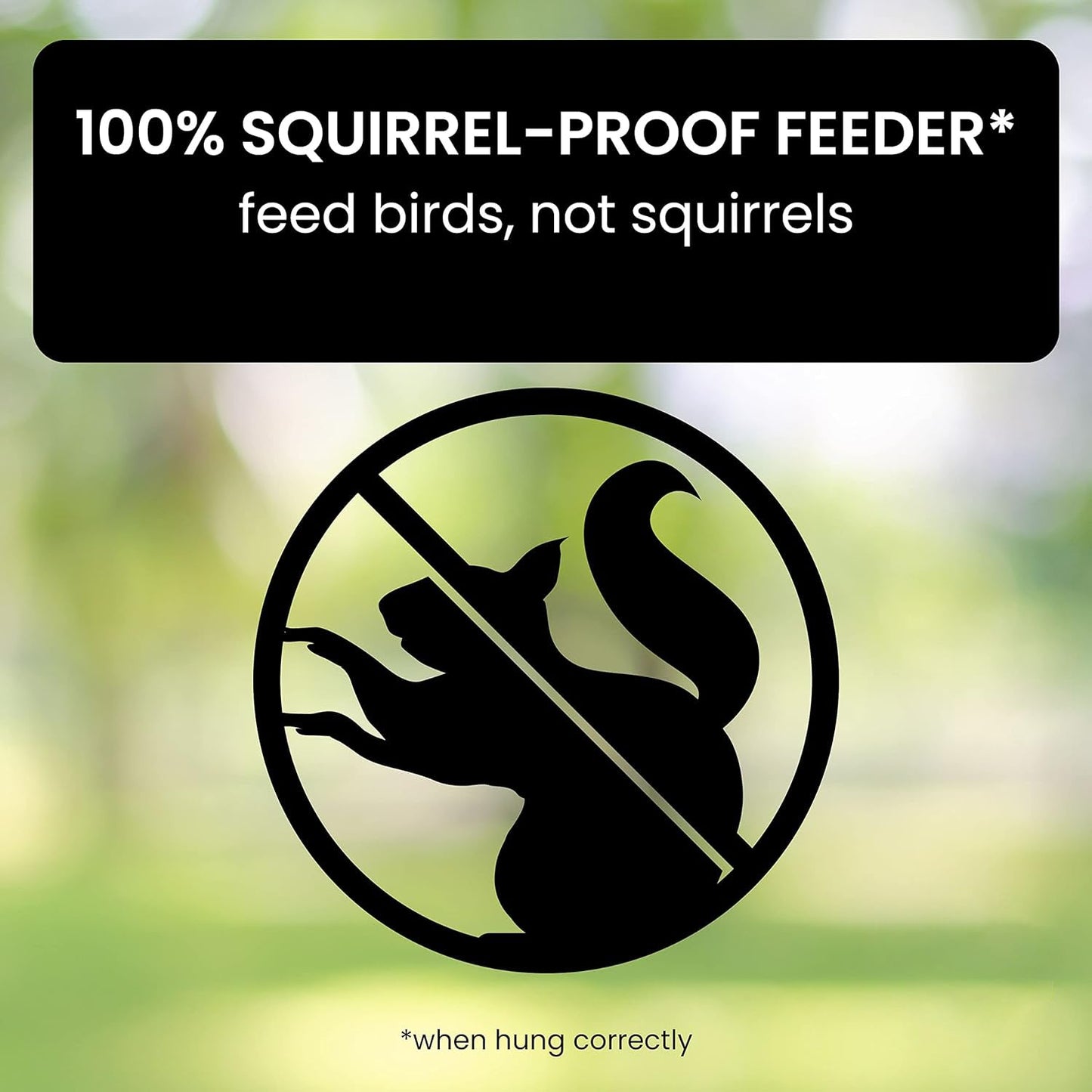 NutriGuard – Eekhoornbestendig Vogelhuis met gewichtsgestuurde Voederdispenser