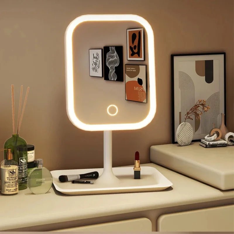 BEAUTYLICHT – Miroir de maquillage LED avec commande tactile et 3 modes d'éclairage