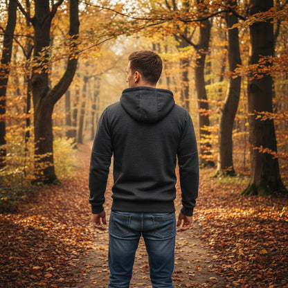 Südliches Atelier - Kapuzenpullover mit Fleecefutter und praktischen Taschen 8