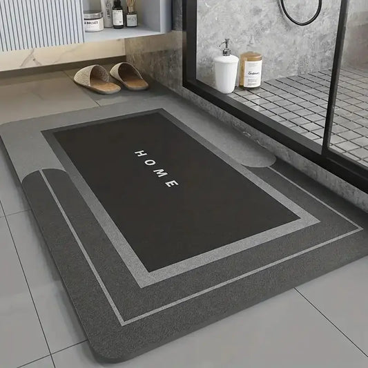 DryHaven – Super Absorbent Bathroom Mat 40×60 cm, Non-Slip & Comfortable