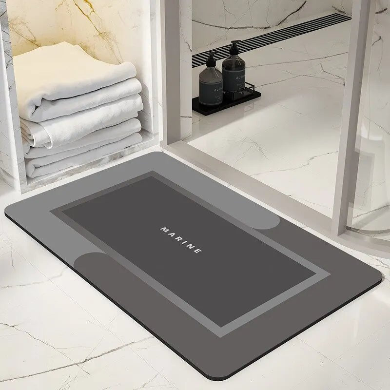 DryHaven – Super Absorbent Bathroom Mat 40×60 cm, Non-Slip & Comfortable