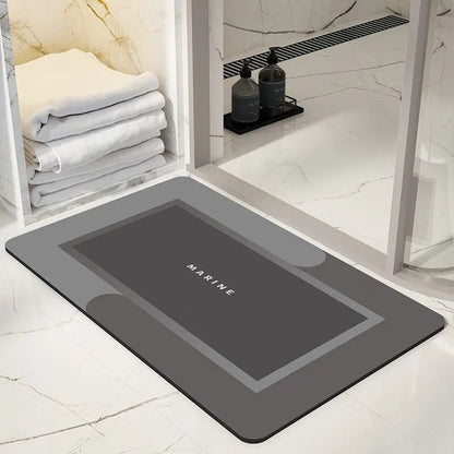 DryHaven – Super Absorbent Bathroom Mat 40×60 cm, Non-Slip & Comfortable