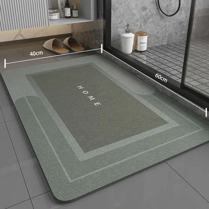 DryHaven – Super Absorbent Bathroom Mat 40×60 cm, Non-Slip & Comfortable