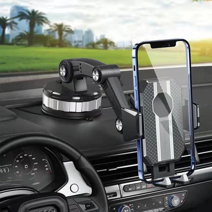Super adsorption - 360° mobile phone holder with strong suction cup attachment