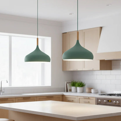 COLORNORD – Lampada a sospensione nordica colorata minimalista