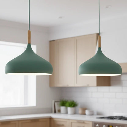 COLORNORD – Lampada a sospensione nordica colorata minimalista