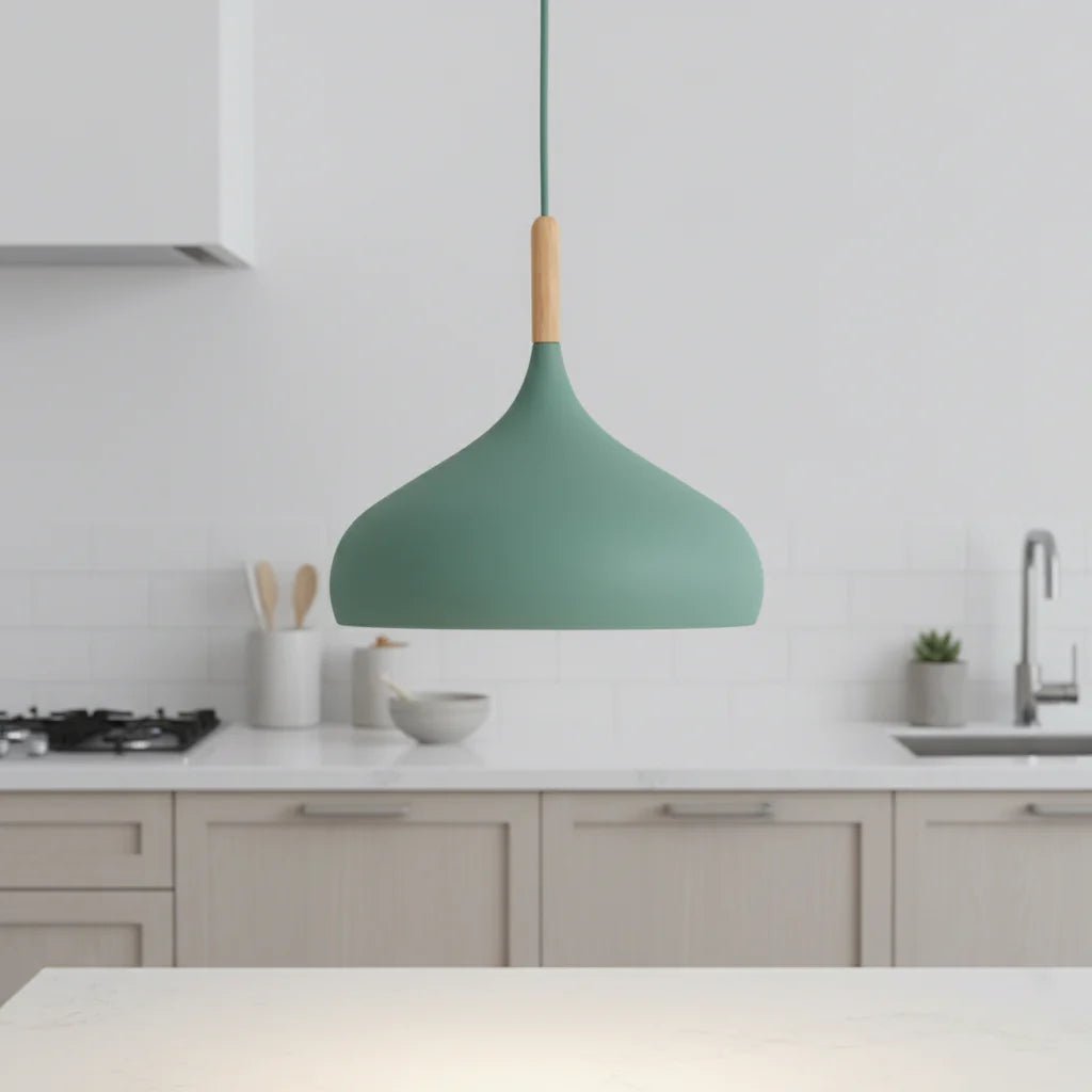 COLORNORD – Lampada a sospensione nordica colorata minimalista