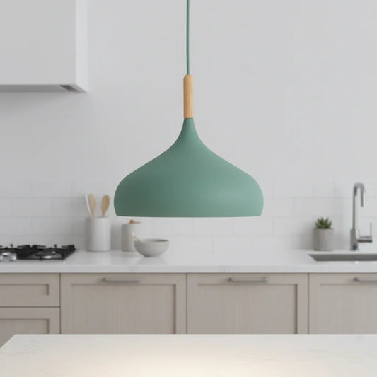 COLORNORD – Lampada a sospensione nordica colorata minimalista