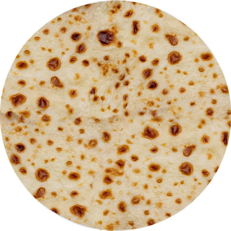TACOWRAP – Kuschelige Taco-Flanelldecke mit lustigem Tortilla-Design 4