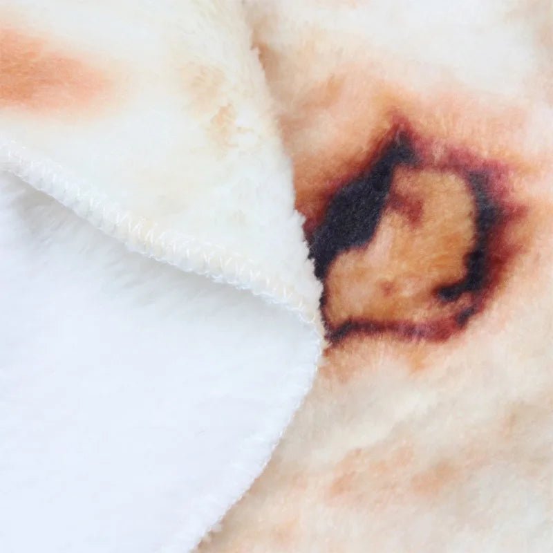TACOWRAP – Kuschelige Taco-Flanelldecke mit lustigem Tortilla-Design 6