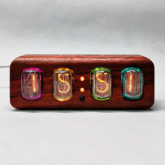 TEMPUSGLOW – Nixie-Röhrenuhr mit Bluetooth-Steuerung 0