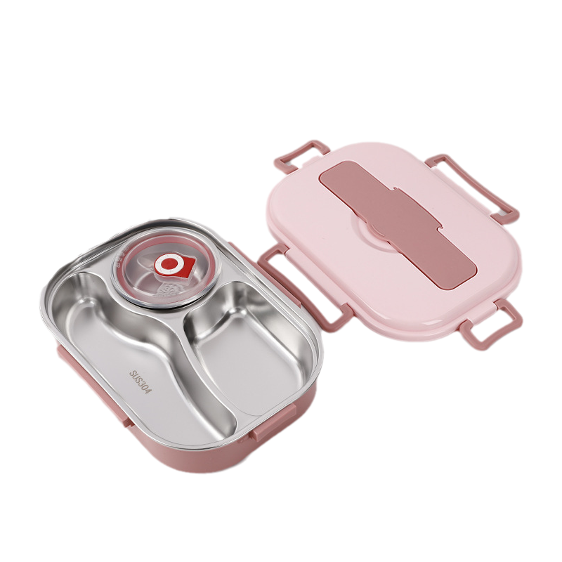 MEALMATE – Stainless Steel Lunchbox with Compartments for Fresh & Flavorful Meals