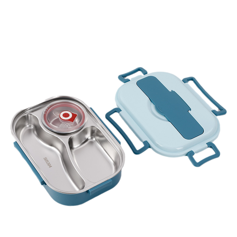 MEALMATE – Stainless Steel Lunchbox with Compartments for Fresh & Flavorful Meals
