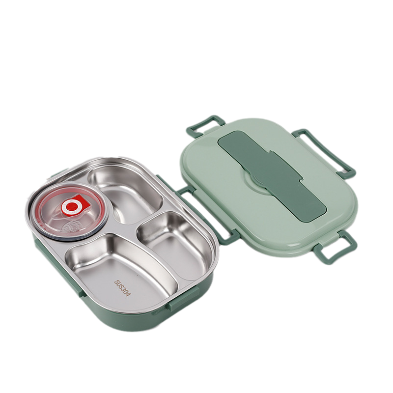 MEALMATE – Stainless Steel Lunchbox with Compartments for Fresh & Flavorful Meals