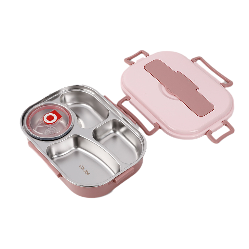 MEALMATE – Stainless Steel Lunchbox with Compartments for Fresh & Flavorful Meals