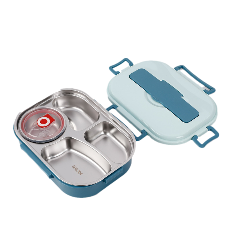 MEALMATE – Stainless Steel Lunchbox with Compartments for Fresh & Flavorful Meals