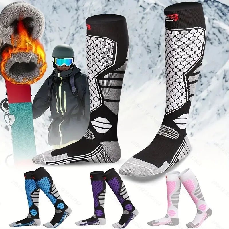 THERMOSKI MAX – Premium-Thermosocken mit verdickter Kompression und kniehoher Wärme 1