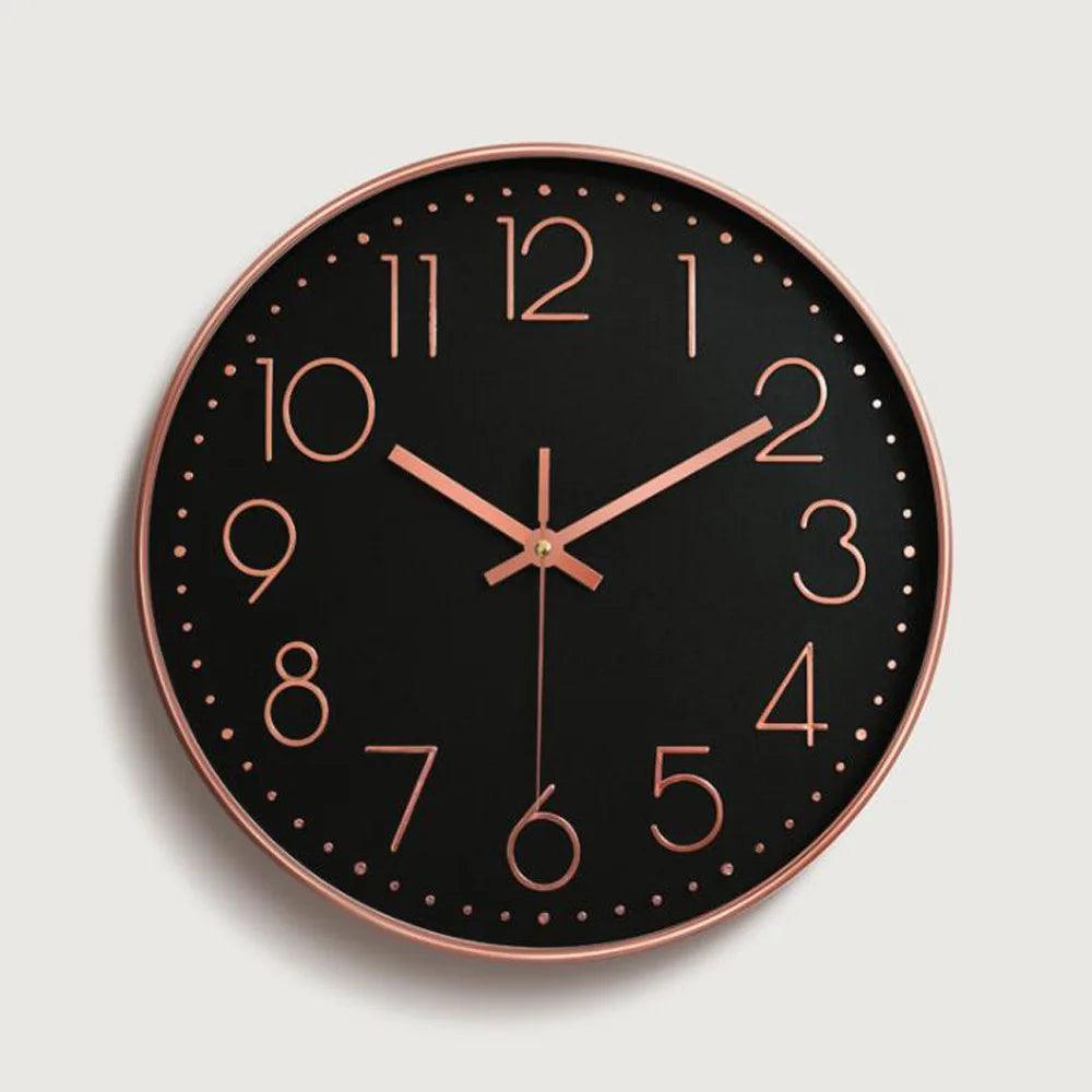 TIMESILENT – Geräuschlose 30-cm-Wanduhr ohne Ticken für moderne Einrichtung 4