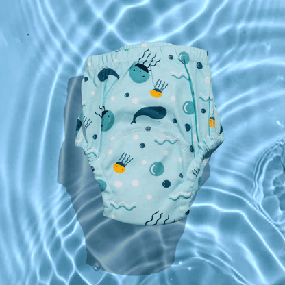 TINYBLOOM – Weiche Baumwollwindeln für das Töpfchentraining mit auslaufsicherem Einsatz 5