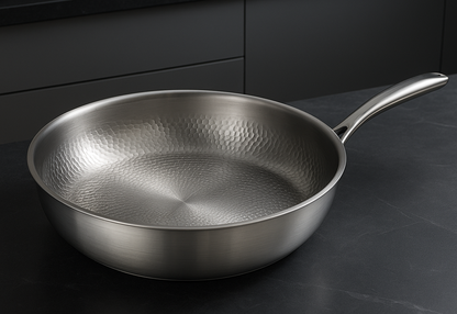 TITAN-PREMIUM PAN – Hochwertige Titanpfanne ohne Beschichtung für alle Herdarten