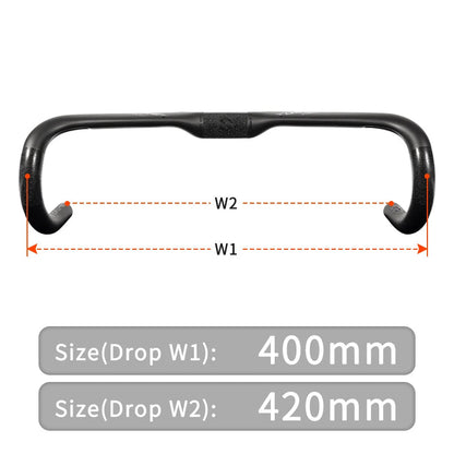 CARBOSTEER - Ultralight carbon handlebars for road & gravel bikes