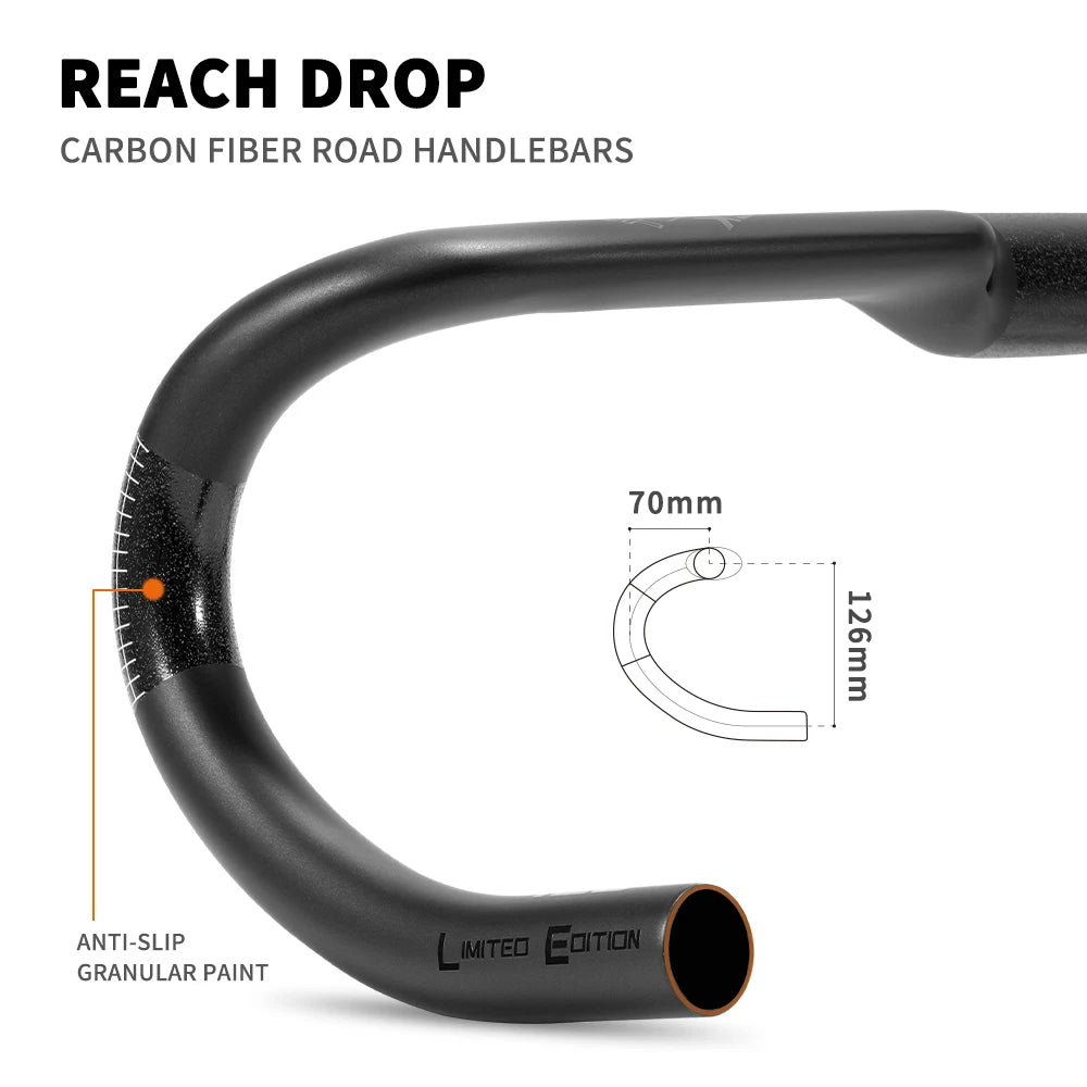 CARBOSTEER - Ultralight carbon handlebars for road & gravel bikes