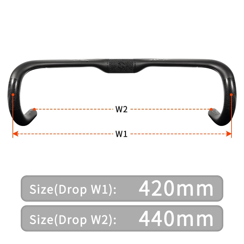 CARBOSTEER - Ultralight carbon handlebars for road & gravel bikes