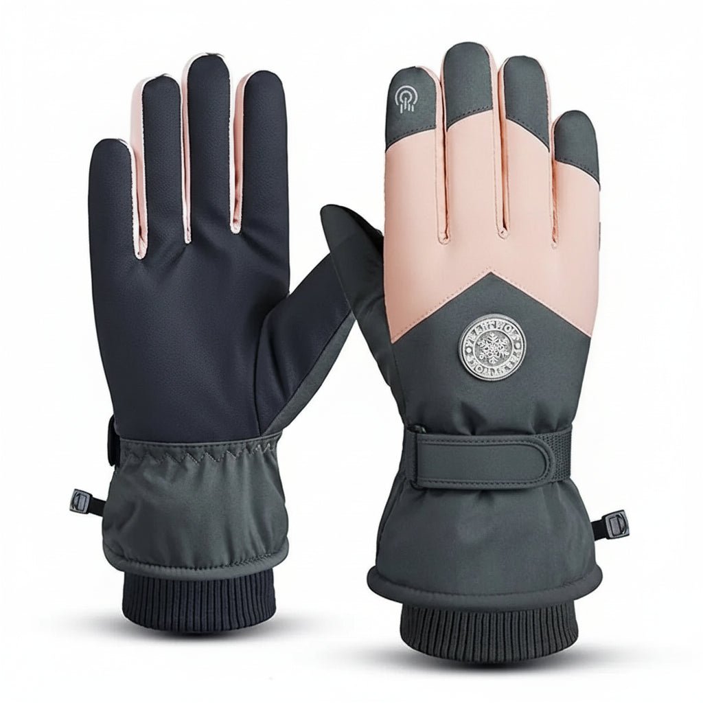 TOUCHSKI – Wasserdichte Winterskihandschuhe mit Touchscreen- und rutschfestem Design 10