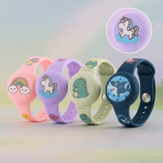 TRACKBUDDY – GPS-Armband für Kinder mit farbenfrohem Design und verstellbarer Passform 2