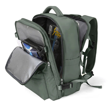 TrailSafe Pro - Robust adventure backpack with safety compartments & lightweight design
