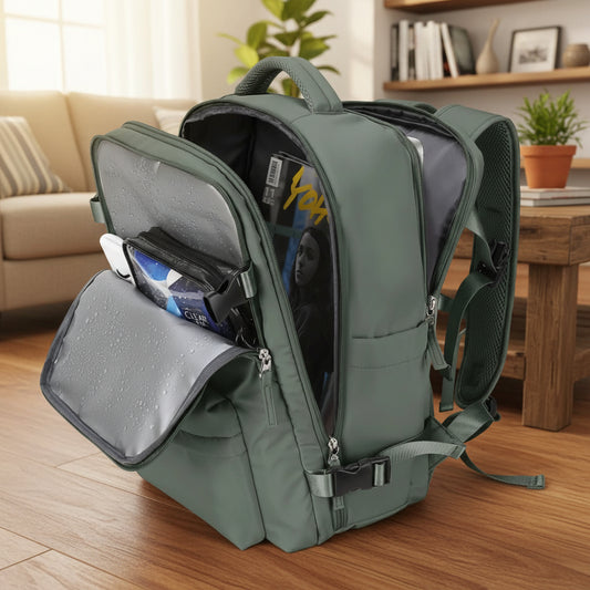 TrailSafe Pro – Robuster Abenteuerrucksack mit Sicherheitsfächern & leichtem Design