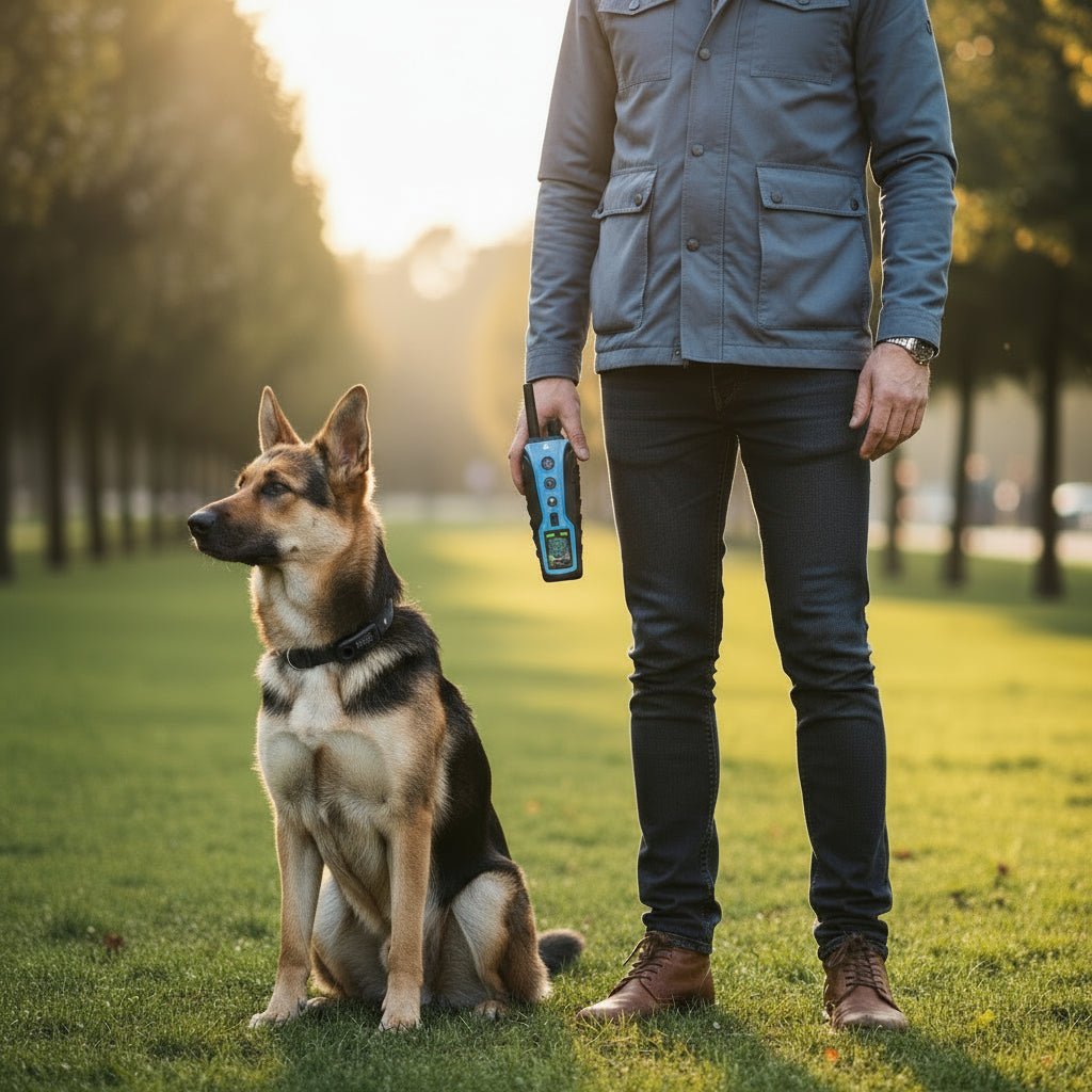 TRAINORIS – Wasserdichtes Elektroschockhalsband mit großer Reichweite, 2000 m Steuerung und 99 Stufen 2