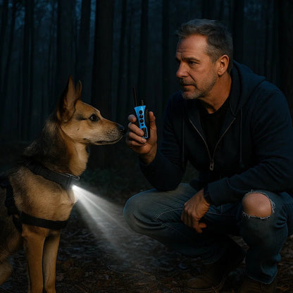 TRAINORIS – Wasserdichtes Elektroschockhalsband mit großer Reichweite, 2000 m Steuerung und 99 Stufen 8