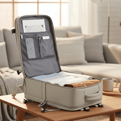 TravelMate Carry-On - Bagage à main léger avec une répartition intelligente des compartiments & un design adapté aux voyages