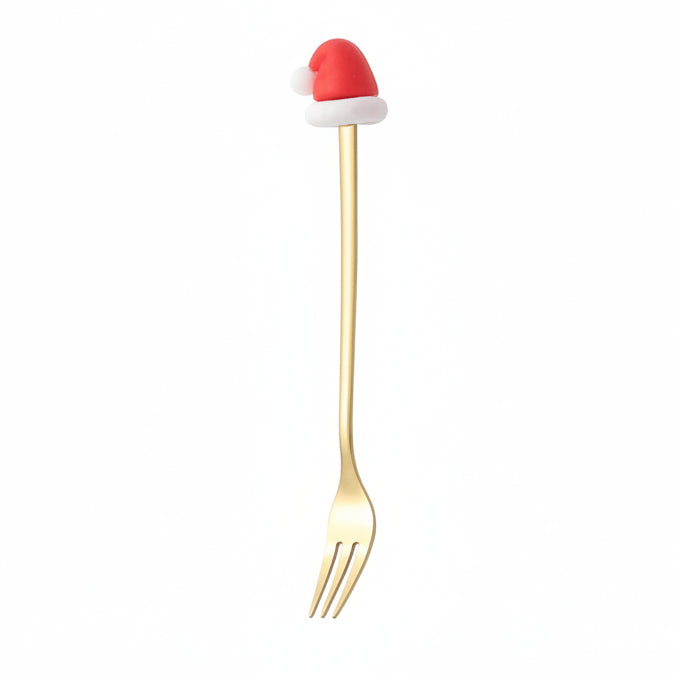 TREESPOON – Niedliches Edelstahl-Weihnachtsbaum-Kaffee- und Dessertlöffel-Set 17
