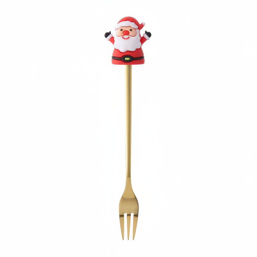 TREESPOON – Niedliches Edelstahl-Weihnachtsbaum-Kaffee- und Dessertlöffel-Set 20