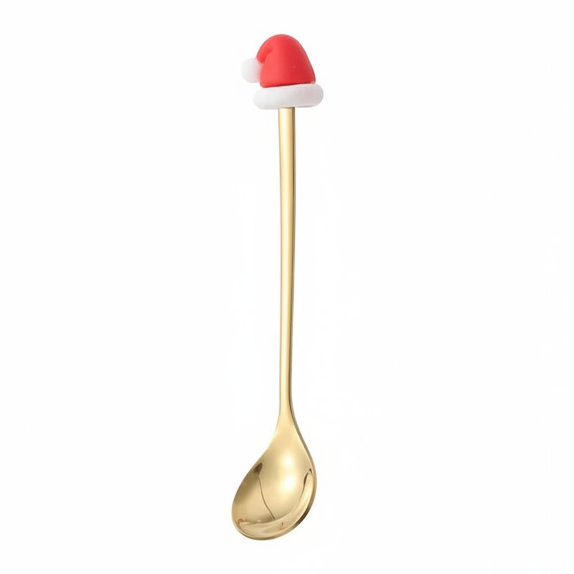 TREESPOON – Niedliches Edelstahl-Weihnachtsbaum-Kaffee- und Dessertlöffel-Set 26