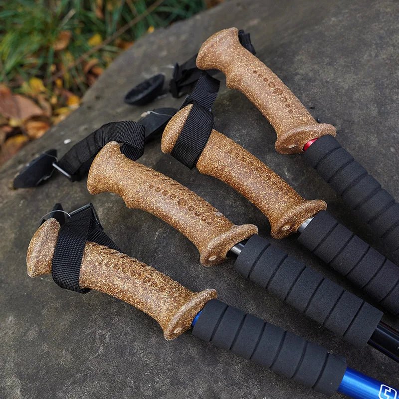 TREKAIR – Ultraleichte, verstellbare Trekkingstöcke aus Aluminiumlegierung für lange Wanderungen 3