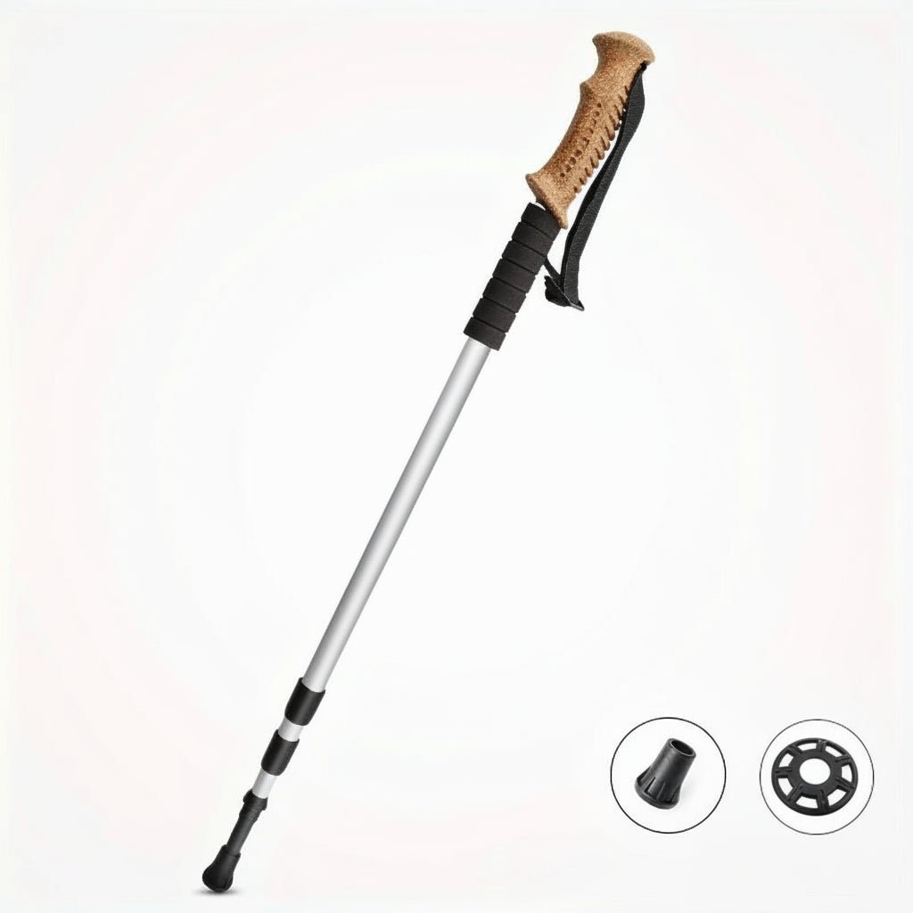 TREKAIR – Ultraleichte, verstellbare Trekkingstöcke aus Aluminiumlegierung für lange Wanderungen 7