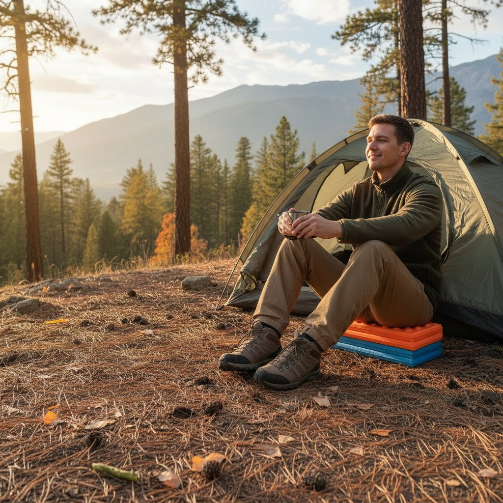 TREKFOAM – Faltbares XPE-Kissen für Wandern, Camping und Reisen 1