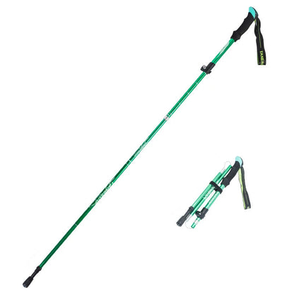 TrekLite - Ultralight 5-piece telescopic trekking poles for mountain and hiking tours