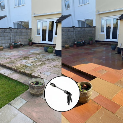 JETBOOST – Accesorio de hidrolimpiadora de alta presión para mangueras de jardín